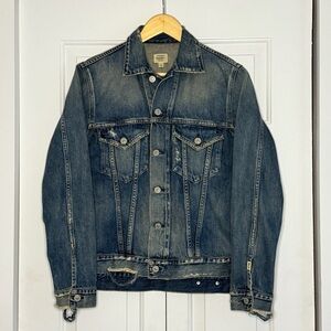 Citizens Of Humanity Distressed Denim Jacket